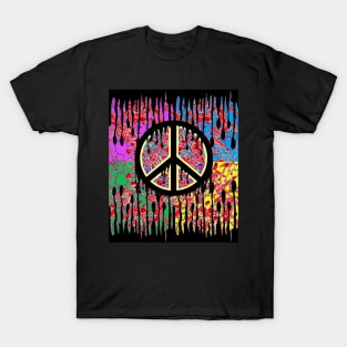 peace goth gothic art T-Shirt